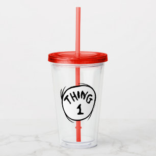 Dr. Seuss Ding Eins Ding Zwei - Ding Eins Acryltrinkbecher