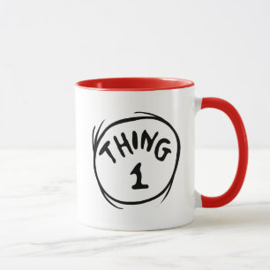 Dr. Seuss Ding Eins Ding Zwei - Ding Eins Tasse