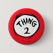 Dr. Seuss | Ding Eins Ding Zwei - Ding Zwei Button (Vorderseite)