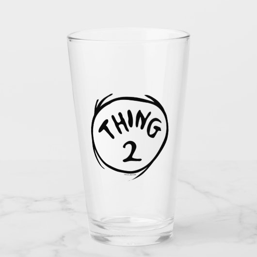 Dr. Seuss | Ding Eins Ding Zwei - Ding Zwei Glas (Vorderseite)