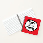 Dr. Seuss Ding Eins Ding Zwei - Mutter aller Dinge Notizblock (Innenseite)