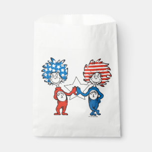 Dr. Seuss   Ding Eins Ding Zwei Patriotisches Graf Geschenktütchen