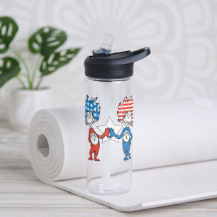 Dr. Seuss Ding Eins Ding Zwei Patriotisches Graf Trinkflasche