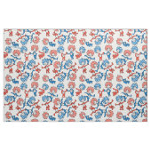 Dr. Seuss | Ding Eins Ding Zwei US-Flaggen-Muster Stoff (Fat Quarter (45,7 x 55,9 cm))