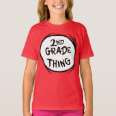 Dr. Seuss | Ding One Ding Two - 2nd Grade Sache T-Shirt (Vorderseite)