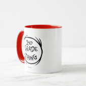 Dr. Seuss | Ding One Ding Two - 2nd Grade Sache Tasse (Vorderseite Links)