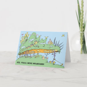 Dr. Seuss   Du wirst Berge versetzen! Karte