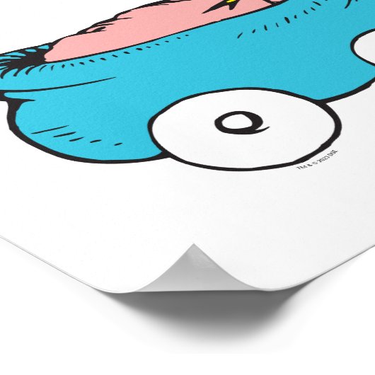 Dr. Seuss | Ein Fisch - Geburtsort Poster (Ecke)