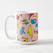 Dr. Seuss | Ein Fisch mit zwei Fischmustern Kaffeetasse (Links)