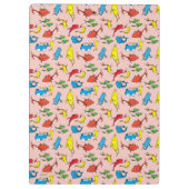 Dr. Seuss | Ein Fisch mit zwei Fischmustern Klemmbrett (Rückseite)