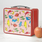 Dr. Seuss | Ein Fisch mit zwei Fischmustern Metall Brotdose (Beispiel)