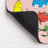 Dr. Seuss | Ein Fisch mit zwei Fischmustern Mousepad (Ecke)