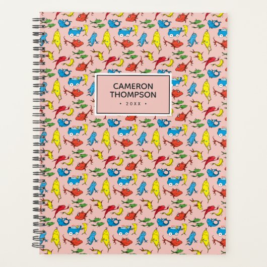 Dr. Seuss | Ein Fisch mit zwei Fischmustern Planer (Vorderseite)