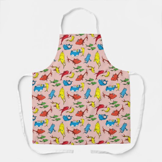 Dr. Seuss | Ein Fisch mit zwei Fischmustern Schürze (Vorderseite)