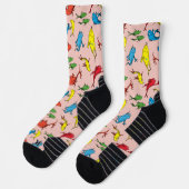 Dr. Seuss | Ein Fisch mit zwei Fischmustern Socken (Links)