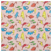 Dr. Seuss | Ein Fisch mit zwei Fischmustern Stoff (Muster)