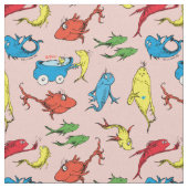 Dr. Seuss | Ein Fisch mit zwei Fischmustern Stoff (Nahaufnahme)