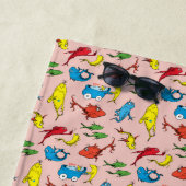 Dr. Seuss | Ein Fisch mit zwei Fischmustern Strandtuch (Beispiel)