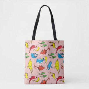 Dr. Seuss Ein Fisch Zwei Fische Muster Tasche