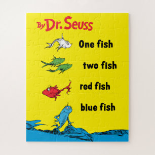 Dr. Seuss Ein Fisch zwei Fische Puzzle