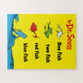 Dr. Seuss | Ein Fisch zwei Fische Puzzle (Horizontal)