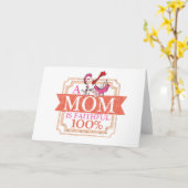 Dr. Seuss | Eine Mama ist zu 100% erschöpft Karte (Gelbe Blume)