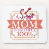 Dr. Seuss | Eine Mama ist zu 100% erschöpft Mousepad (Vorne)