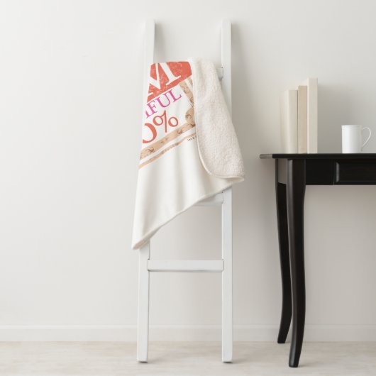 Dr. Seuss | Eine Mama ist zu 100% erschöpft Sherpadecke (Beispiel)