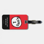 Dr. Seuss | Eins - Eins Gepäckanhänger (Rückseite horizontal)