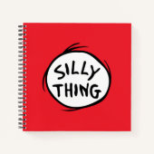 Dr. Seuss | Eins - Zwei - Alberne Dinge Notizblock (Vorderseite)