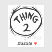 Dr. Seuss | Eins - Zwei Dinge Aufkleber (Blatt)