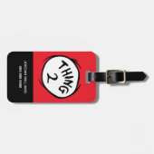 Dr. Seuss | Eins - Zwei Dinge Gepäckanhänger (Vorderseite horizontal)