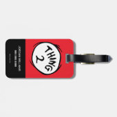 Dr. Seuss | Eins - Zwei Dinge Gepäckanhänger (Rückseite horizontal)