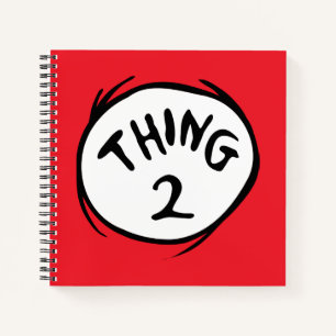 Dr. Seuss Eins - Zwei Dinge Notizblock