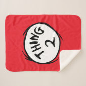 Dr. Seuss | Eins - Zwei Dinge Sherpadecke (Vorderseite (Horizontal))