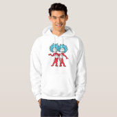 Dr. Seuss | Eins zwei Dinge Stehend Hoodie (Vorne ganz)