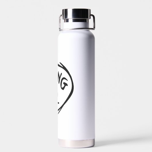 Dr. Seuss | Eins - Zwei Dinge Trinkflasche (Rückseite)