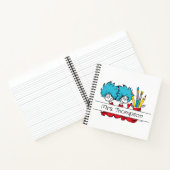 Dr. Seuss | Eins, zwei Lehrernamen Notizblock (Innenseite)