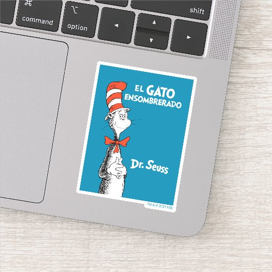 Dr. Seuss El Gato Ensombrerado Español Aufkleber (Detail)