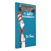 Dr. Seuss El Gato Ensombrerado Español Mini Klemmbrett (Schrägansicht)