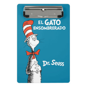 Dr. Seuss El Gato Ensombrerado Español Mini Klemmbrett