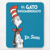 Dr. Seuss El Gato Ensombrerado Español Mousepad (Vorne)