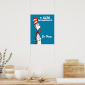 Dr. Seuss El Gato Ensombrerado Español Poster (Küche)