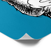 Dr. Seuss El Gato Ensombrerado Español Poster (Ecke)