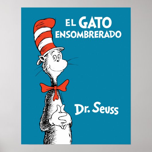 Dr. Seuss El Gato Ensombrerado Español Poster (Vorne)
