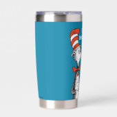Dr. Seuss El Gato Ensombrerado Spanisch Thermobecher (Vorderseite)