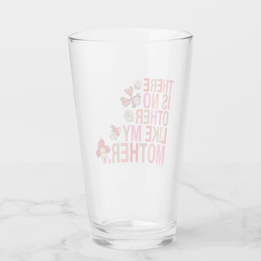 Dr. Seuss | Es gibt kein anderes wie meine Mutter Glas (Rückseite)