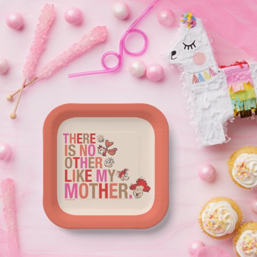 Dr. Seuss | Es gibt kein anderes wie meine Mutter Pappteller (Party)