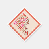 Dr. Seuss | Es gibt kein anderes wie meine Mutter Serviette (Ecke)