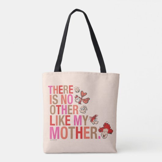 Dr. Seuss | Es gibt kein anderes wie meine Mutter Tasche (Rückseite)